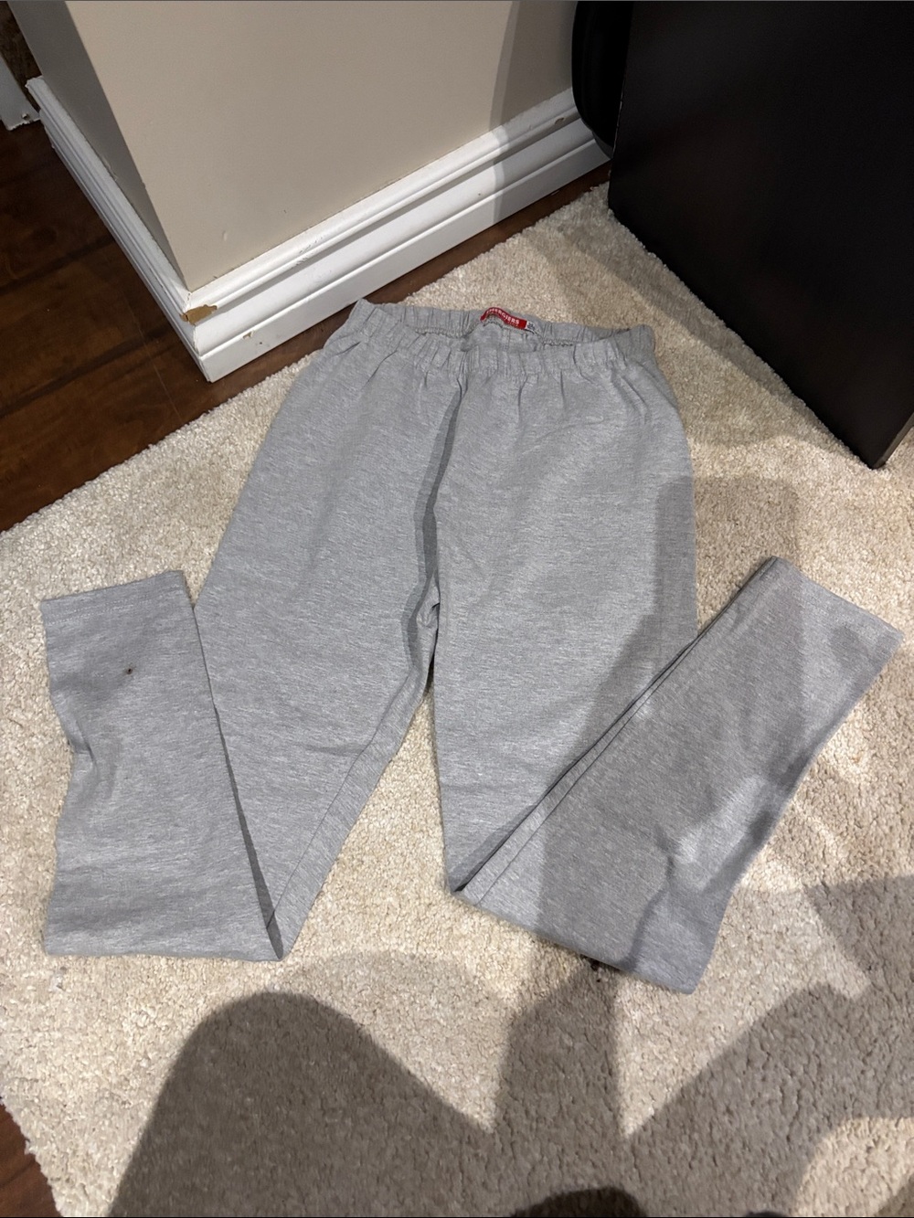 Kids Gray Elastic Waist Sweatpants